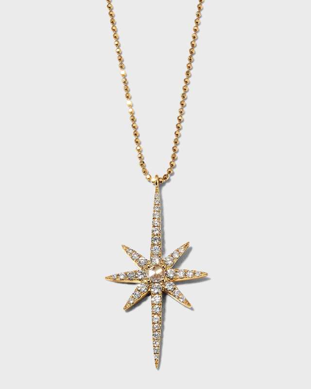 Yellow Starburst Necklace